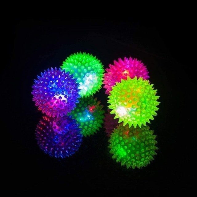 Flashing Spiky Disco Balls 4