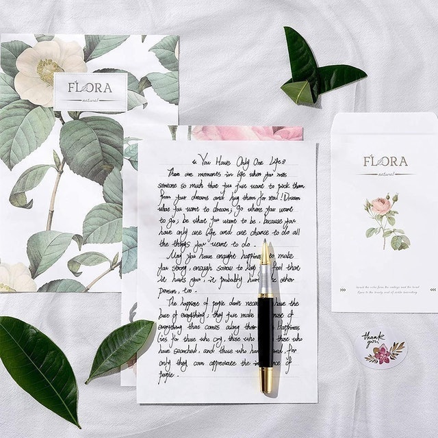 Floral Letter Writing Kit 3