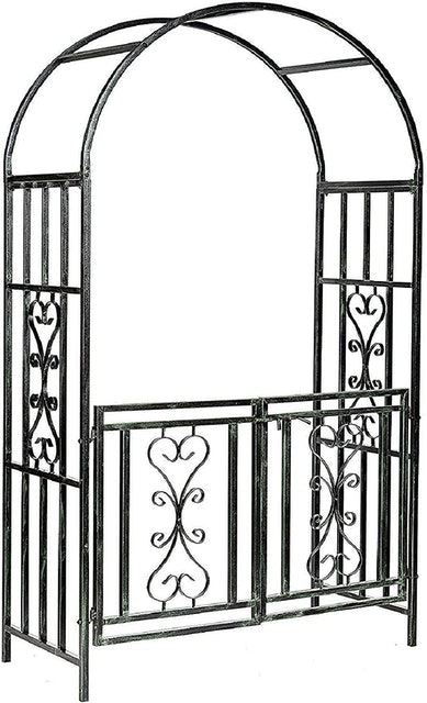 Large Black Metal Arch 1