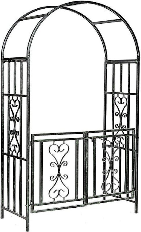 Large Black Metal Arch 1