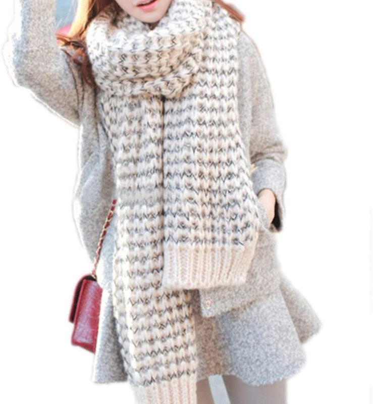 Women's Mohair Wool Scarf 2