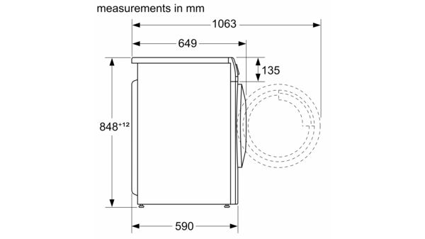 Series 4 Washer Dryer 8/5 kg 1400 rpm 8