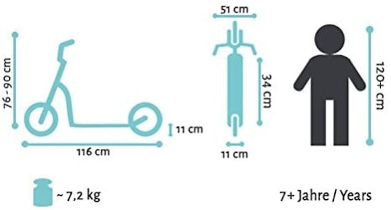 Kick Scooter with Brakes 3
