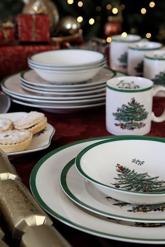 Christmas Tree 16-Piece Dinner Set 1