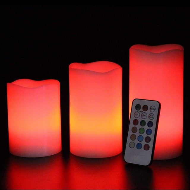 5. Frostfire Mooncandles Vanilla Scented Colour Changing Candles 12 Pack 3