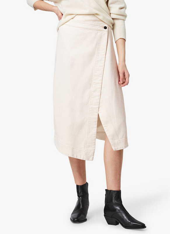 Kenya Denim Midi Skirt 1