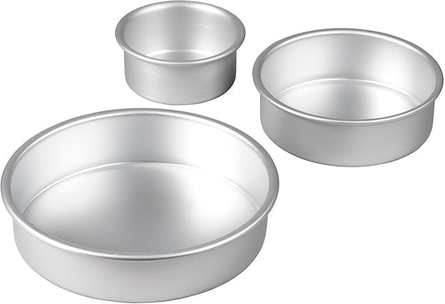 Round Cake Baking Tins Set 2