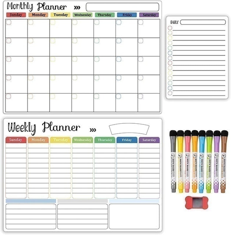 Dry Erase Calendar Kit 2