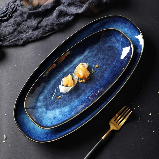 Japanese Style Ceramic Platter 2