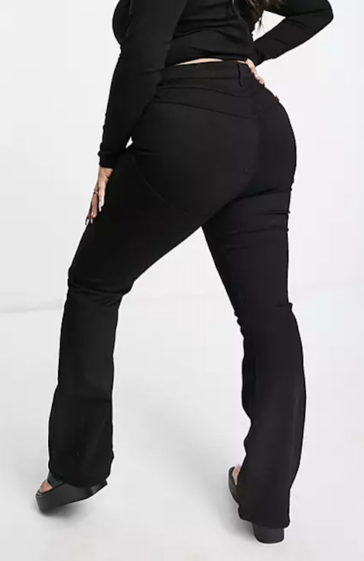 Hourglass High Rise 'Lift and Contour' Flare Jeans 1