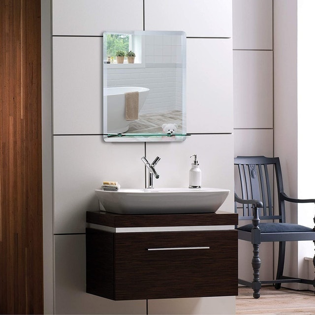 Rectangular Bathroom Wall Mounted Mirror 1