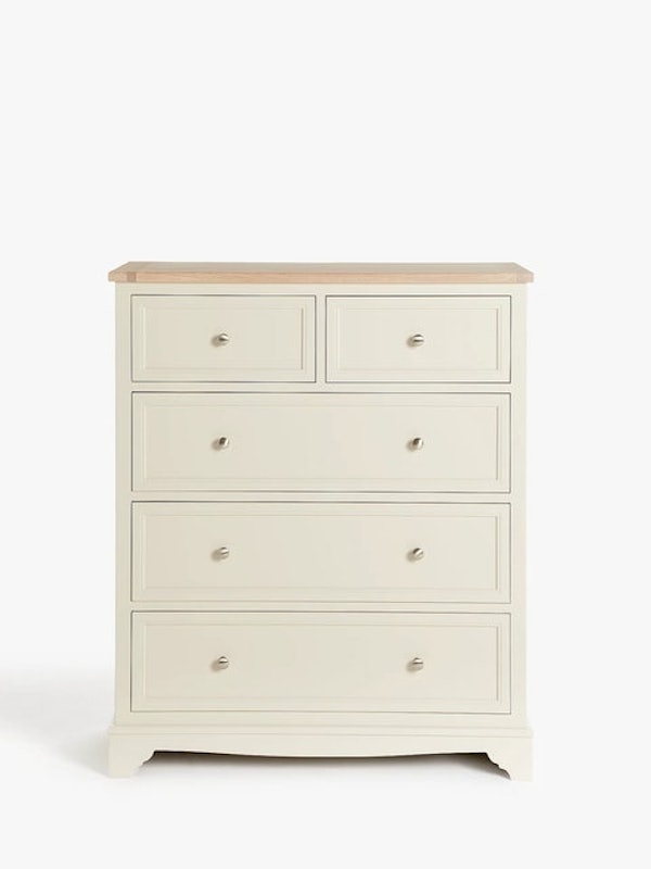 St Ives 5-Drawer Chest, Grey Haze 2