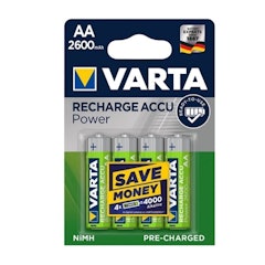 Pre-Charged AA Mignon Ni-Mh Batteries