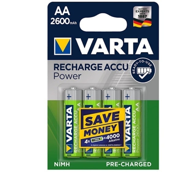 Pre-Charged AA Mignon Ni-Mh Batteries 1