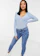 River Island Petite V-Neck Long Sleeved Bodysuit 1