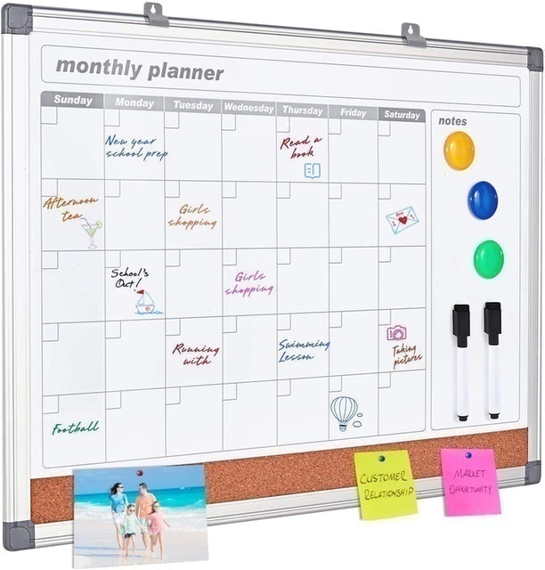 8 Best Whiteboard Calendars UK 2024 3