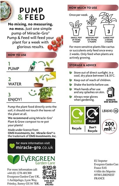 Pump & Feed All Purpose Plant Food 4