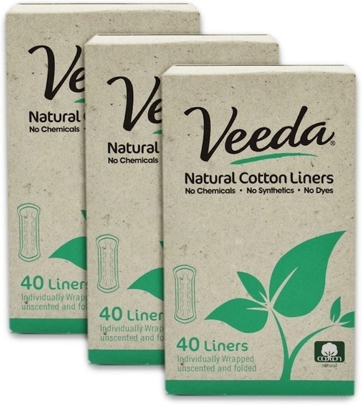 6. Veeda Natural Cotton Liners 1