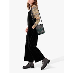 Seersucker Cord Dungarees