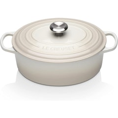 Signature Cast Iron Oval Casserole Dish