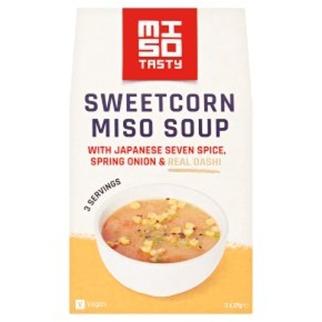 Sweetcorn Miso Soup 1