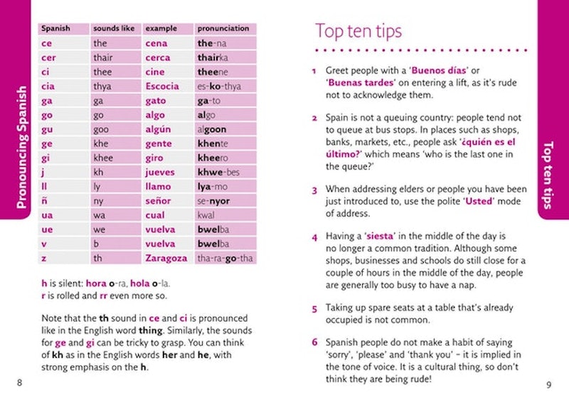 2. Collins Gem Spanish Phrasebook and Dictionary 2