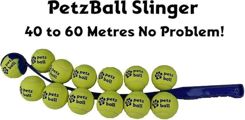 Petzball Slinger With Balls 2
