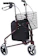 Drive DeVilbiss Three Wheel Rollator With Basket 1