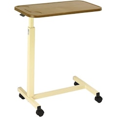 Overbed Table With Castor Wheels