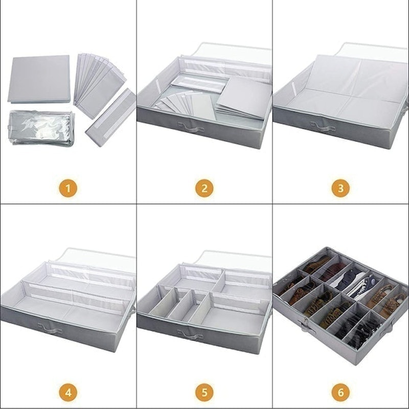 Under Bed Shoe Storage Solution 3