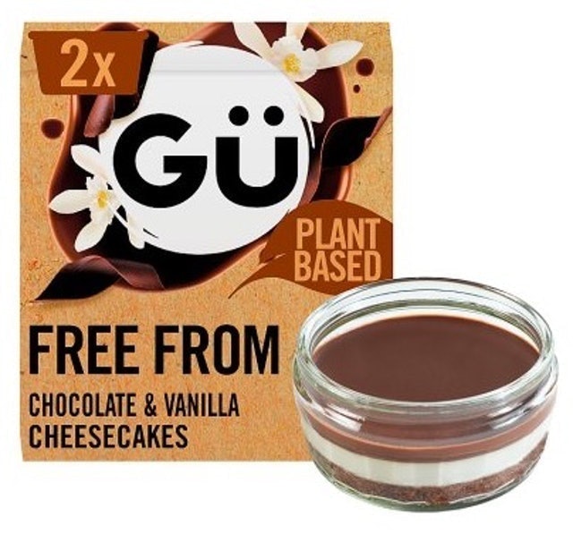 Gü Free From Chocolate & Vanilla Cheesecakes 1