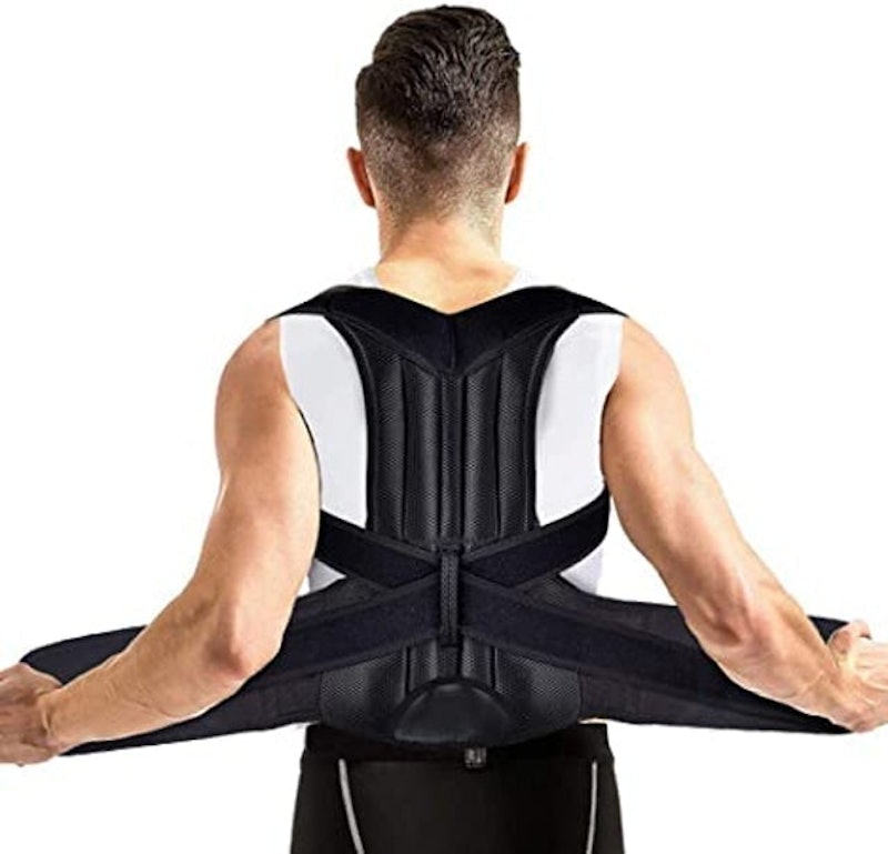 Mercase Posture Corrector for Men and Women, Upgraded Double Upper