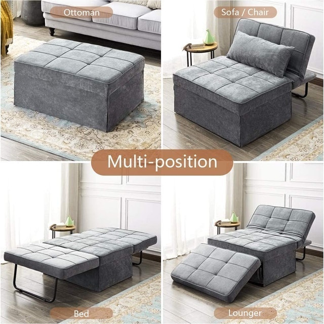 Ottoman Sleeper Chair 3