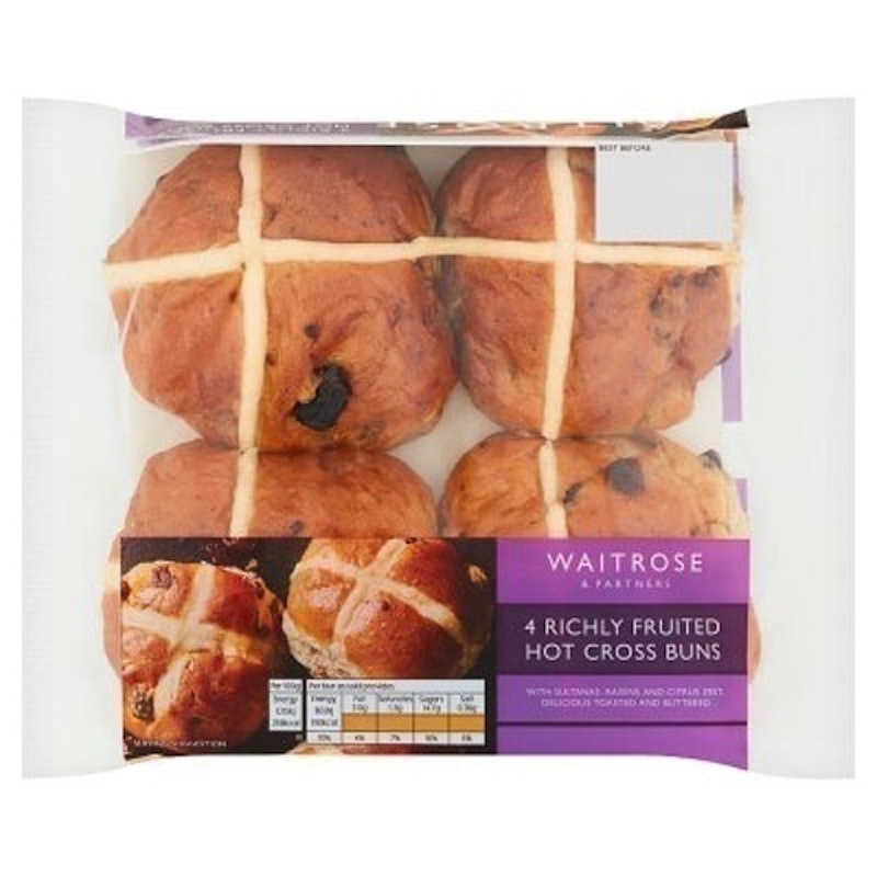 Richly Fruited Hot Cross Buns 1