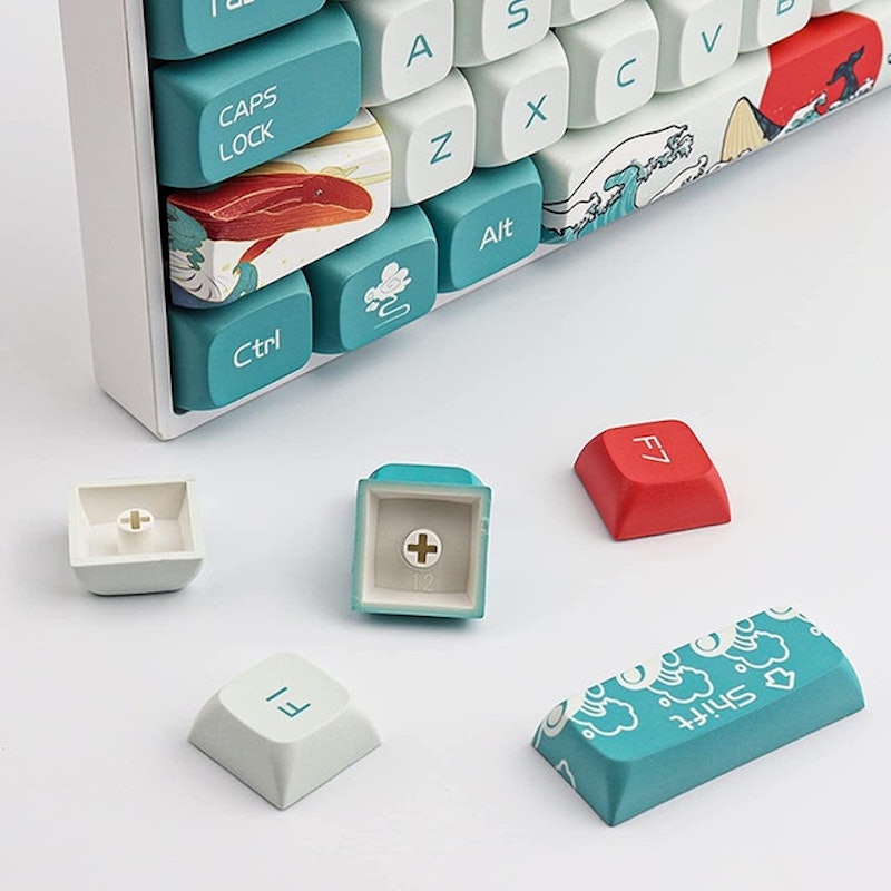 Ukiyo-e Coral Sea Keycaps 3