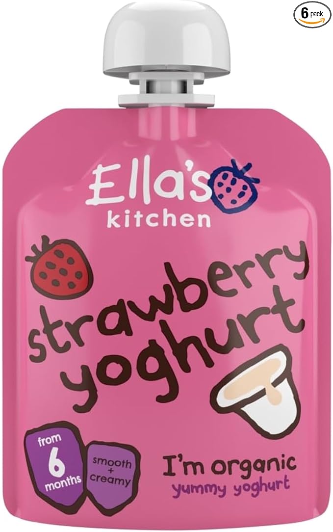 Organic Strawberry Greek Yoghurt 1