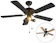QAZQA Ceiling Fan With Light 1