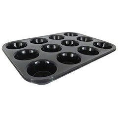 Silicone 12 Bun Muffin/Yorkshire Pudding/Cupcake Tray