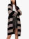 AllSaints Louisa Longline Striped Cardigan 1