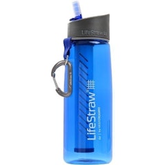 Water Bottle With Integrated Filter Straw
