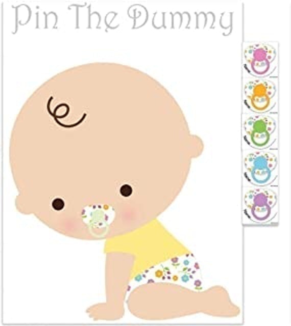 Pin the Dummy On the Baby 1