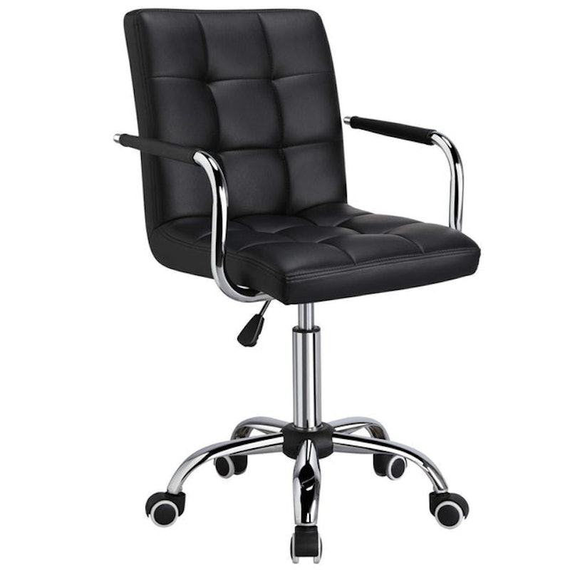 Faux Leather Office Desk Chair 1