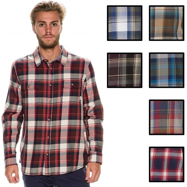 Men's Elm Long Sleeve Flannel 2