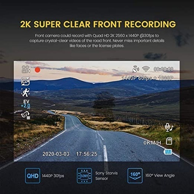 Triple Channel Dash Cam 2