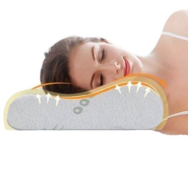 Contoured Memory Foam Pillow 1