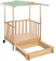 TecTake Wooden Veranda and Outdoor Sandbox 1