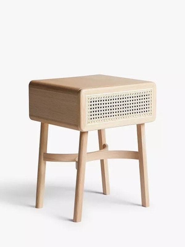 Rattan Storage Bedside Table 3