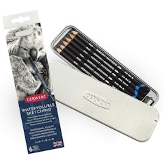 Water-Soluble Sketching Pencils