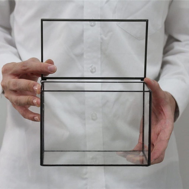 Geometric Terrarium Box With Lid 3