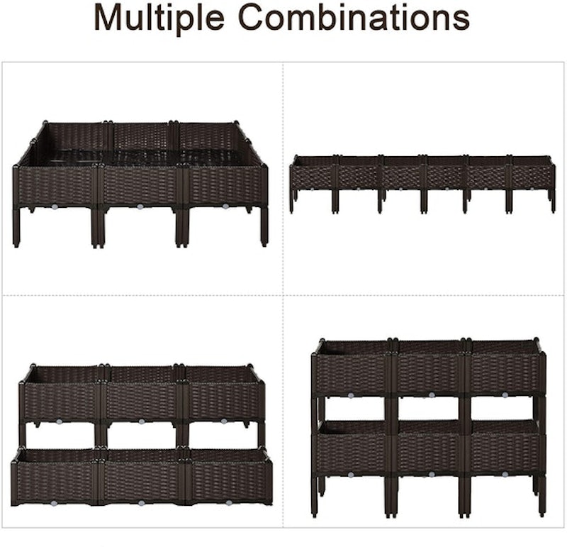 6-Piece Raised Garden Bed 3